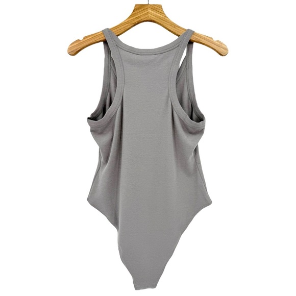 Cosabella Michi Tank Teddy Bodysuit Lounge in Gray Size XL - Picture 4 of 12